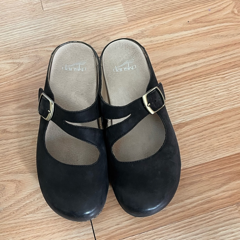 Dansko Women's Black Mary Jane Shoes